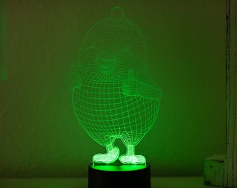LED Lamp | Little Bird | Illusion Lamp