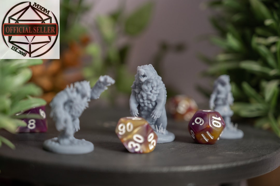 Bear Series DND 5e DND Accessory DND Character Etsy
