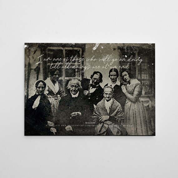 Mozart Quote Poster, Musician, Vintage Art, Minimalist Poster, Historic Print, Art Print, Bedroom Art, Framed Ready-To-Hang