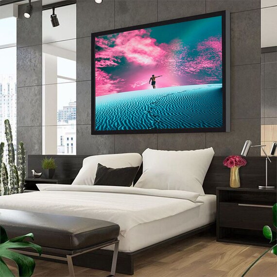 Desert Color Canvas Set - Wall Art- Poster - Home Decor - Artwork - Print - Gallery Wrap - Framed - Custom Prints, Framed Ready-To-Hang