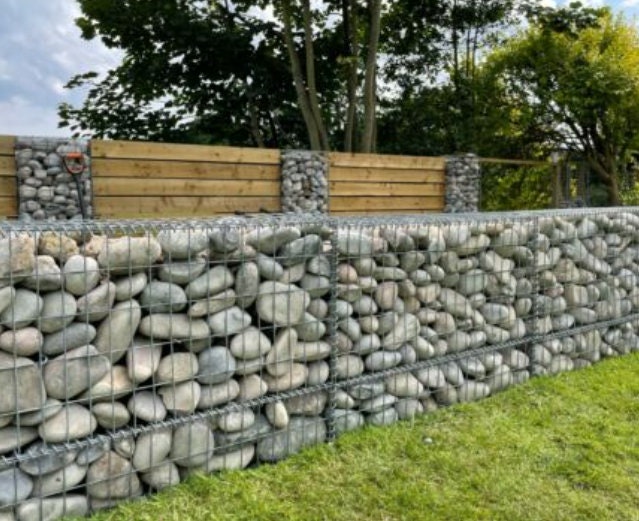 Gabion Basket / Cages Retaining Stone Garden Wall Heavy Duty Etsy UK