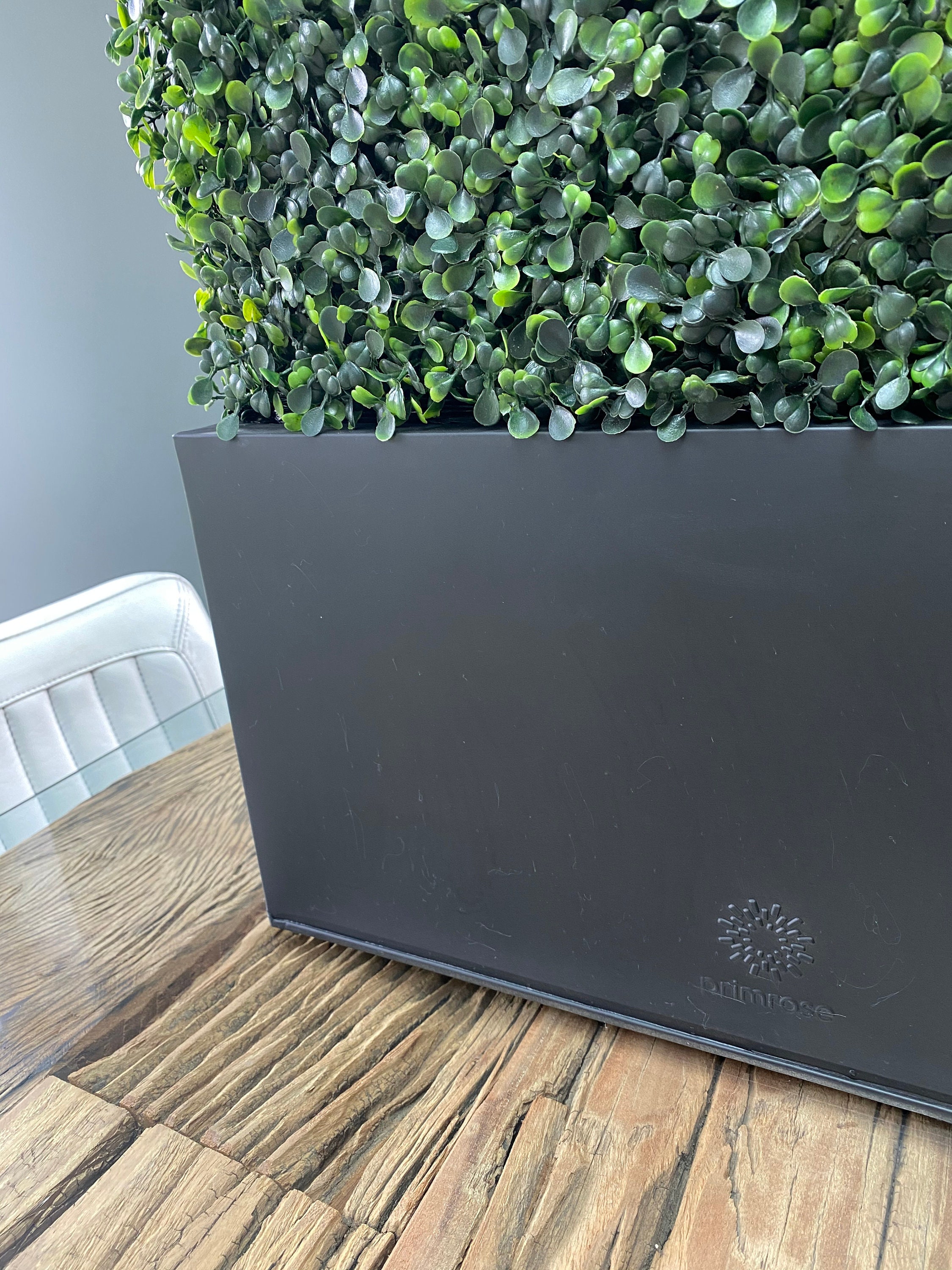 Artificial Window Box Boxwood Hedge 50cm Long with Zinc Etsy