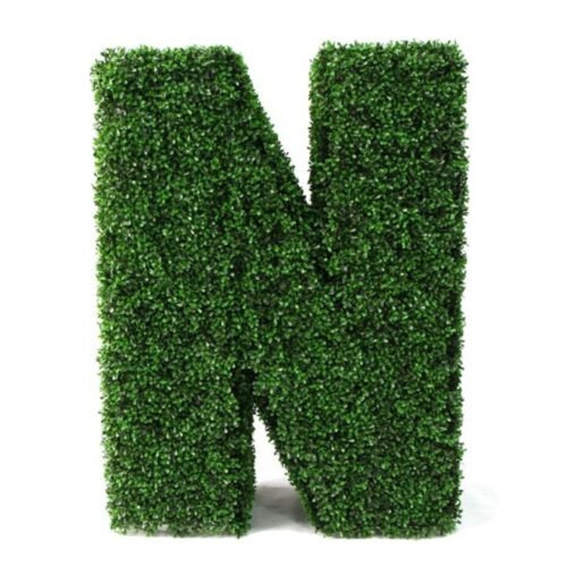 Artificial Boxwood Hedge Letter 100cm High X 30 Wide Etsy
