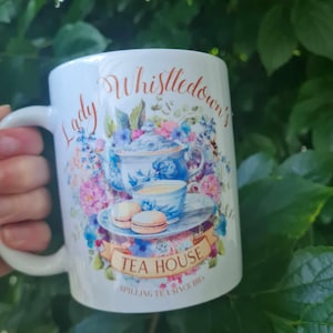 Bridgerton Mug | Bridgerton | Bridgerton Gift | Penelope Featherington | Simon Basset | Lady Whistledown&#39;s Tea | Novelty Gift | Handmade |