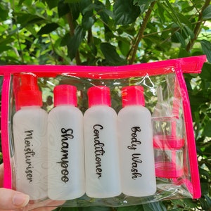Kit de viaje personalizado / Kit de viaje personalizado / Kit de viaje / Regalo personalizado / Regalo personalizado / Viaje / Pack de viaje / Bolsa de productos de viaje /