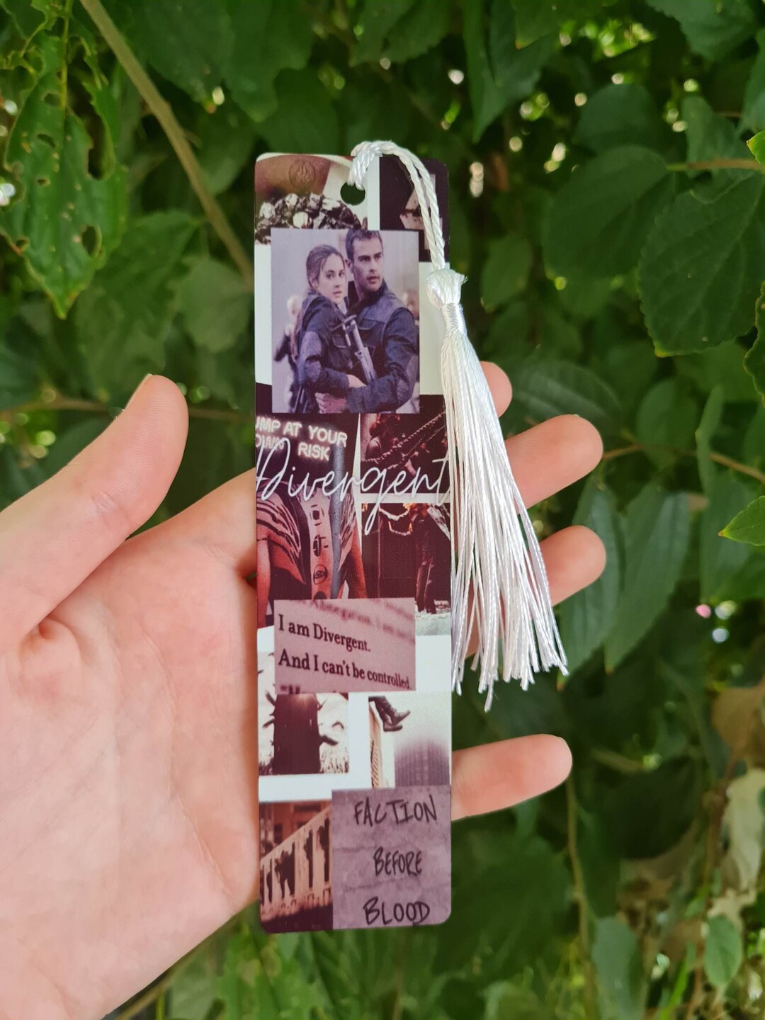 Divergent Bookmark Divergent Bookmark Four Four and Etsy