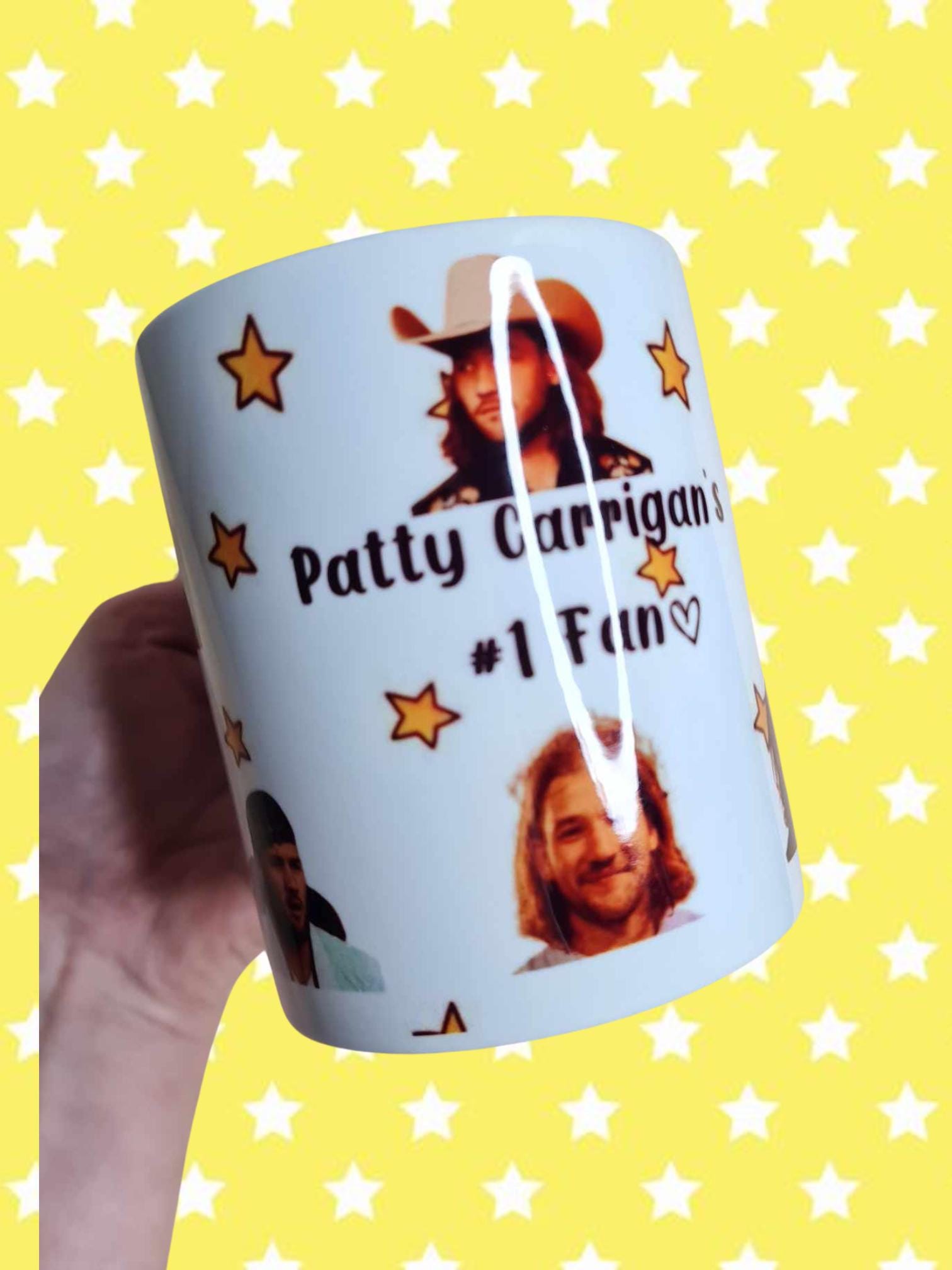 Patty Carrigan Mug | Patty Carrigan | NRL | Jordan Riki | Patty Carrigan Fan | NRL Merch | Footy Mug | Footy | Brisbane Broncos |