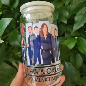 Law And Order SVU Libbey Cup | Law And Order SVU Cup | Olivia Benson Cup | Olivia Benson | Handmade | Handmade Gift | Friend Gift | Novelty