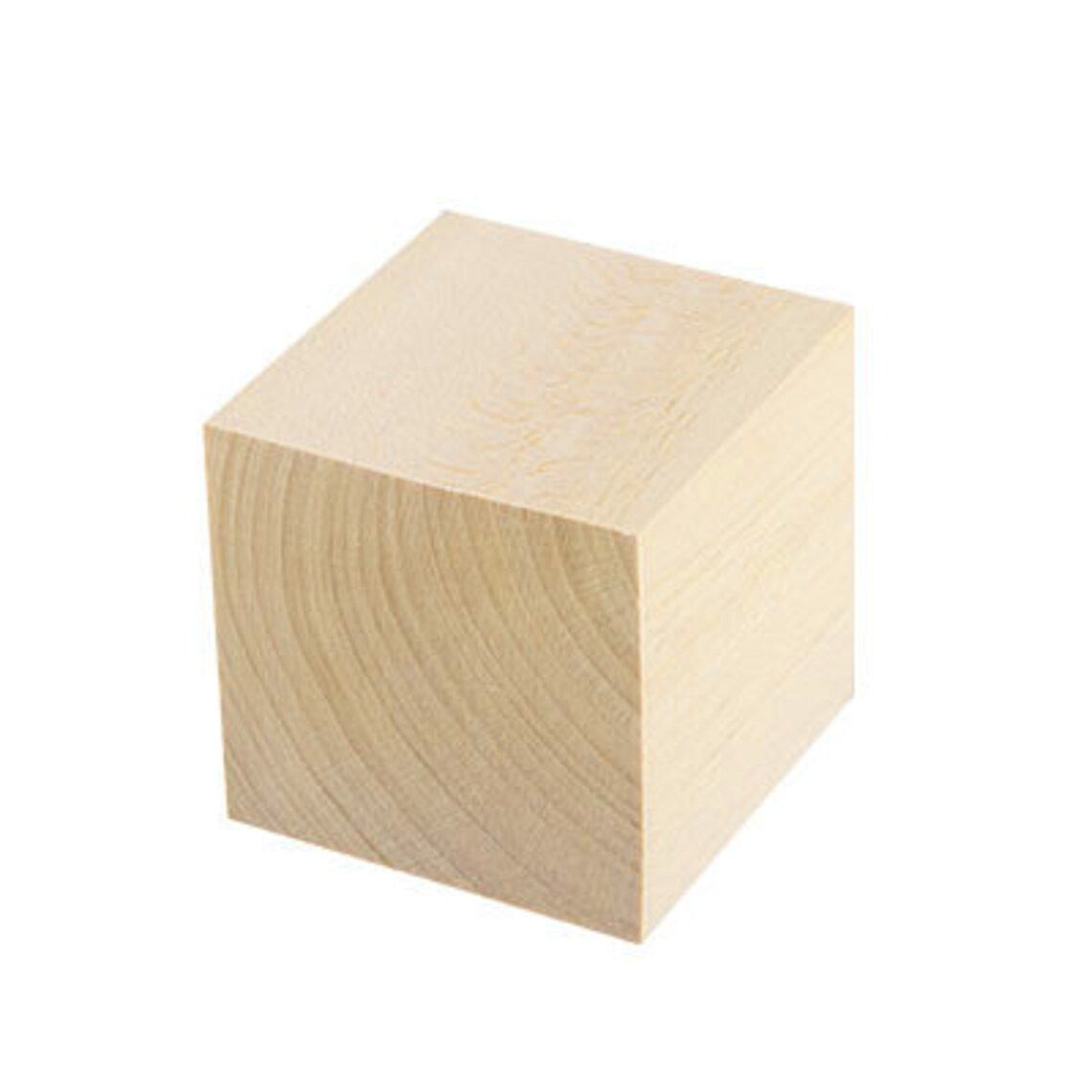 Set of 10 wooden blocks of birch 3 3 3 cm Polished wooden Etsy