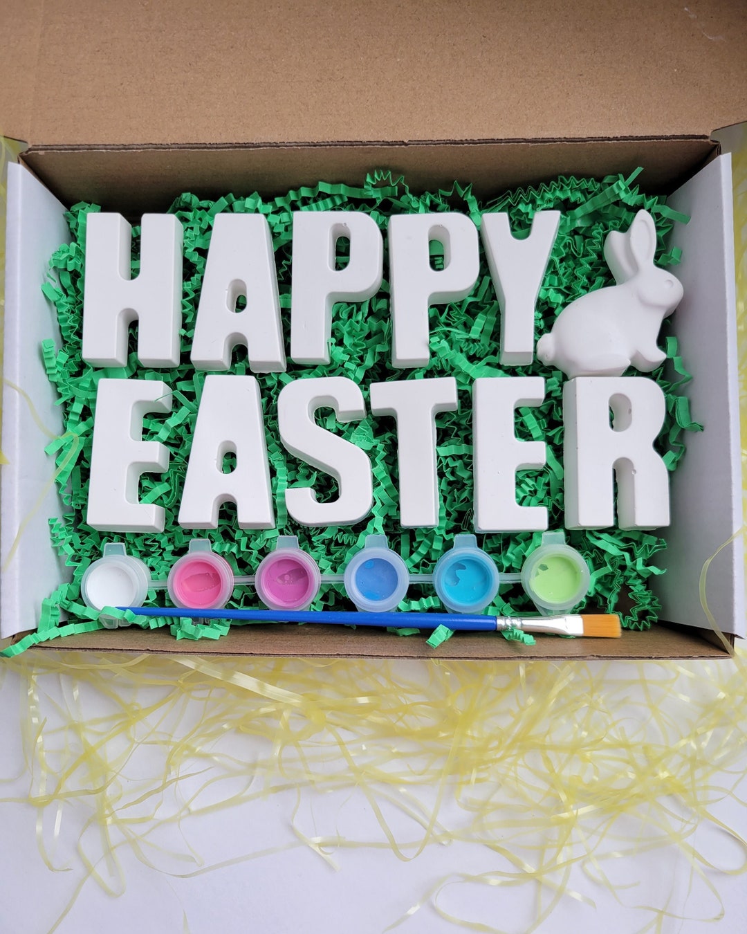 Paint Your Own Easter Kit/easter Kids Gift/party Favors/easter Basket