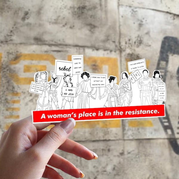 Women of the Resistance Sticker