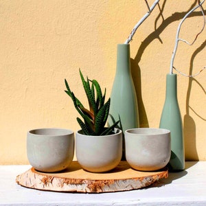 plant pot Taupe