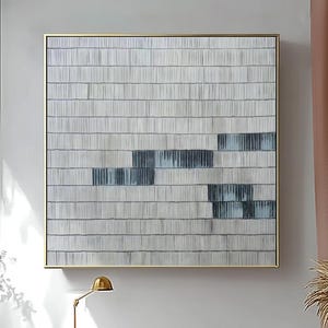 Wabi-Sabi Textured Art Beige and Blue Minimalist Art Textured Minimalist Wall Art Beige Minimalist Wall Art for Living room