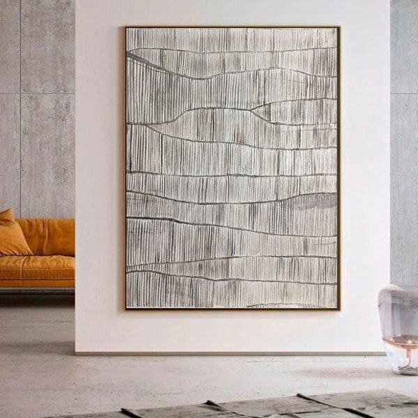 Wabi Sabi Painting  Texture Wall Art  Abstract Wall Art  Minimalist Painting  Abstract Painting  Large Neutral Beige Abstract Painting