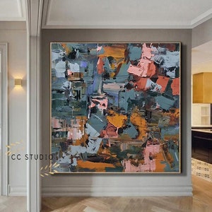 Pollock Jackson Malerei Kunst Leinwand, Malerei Jackson Pollock Kunst Luxus, Jackson Pollock Stil Malerei, personalisierte Geschenk Mama