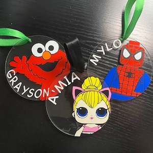 Custom Character Order Request Ornament