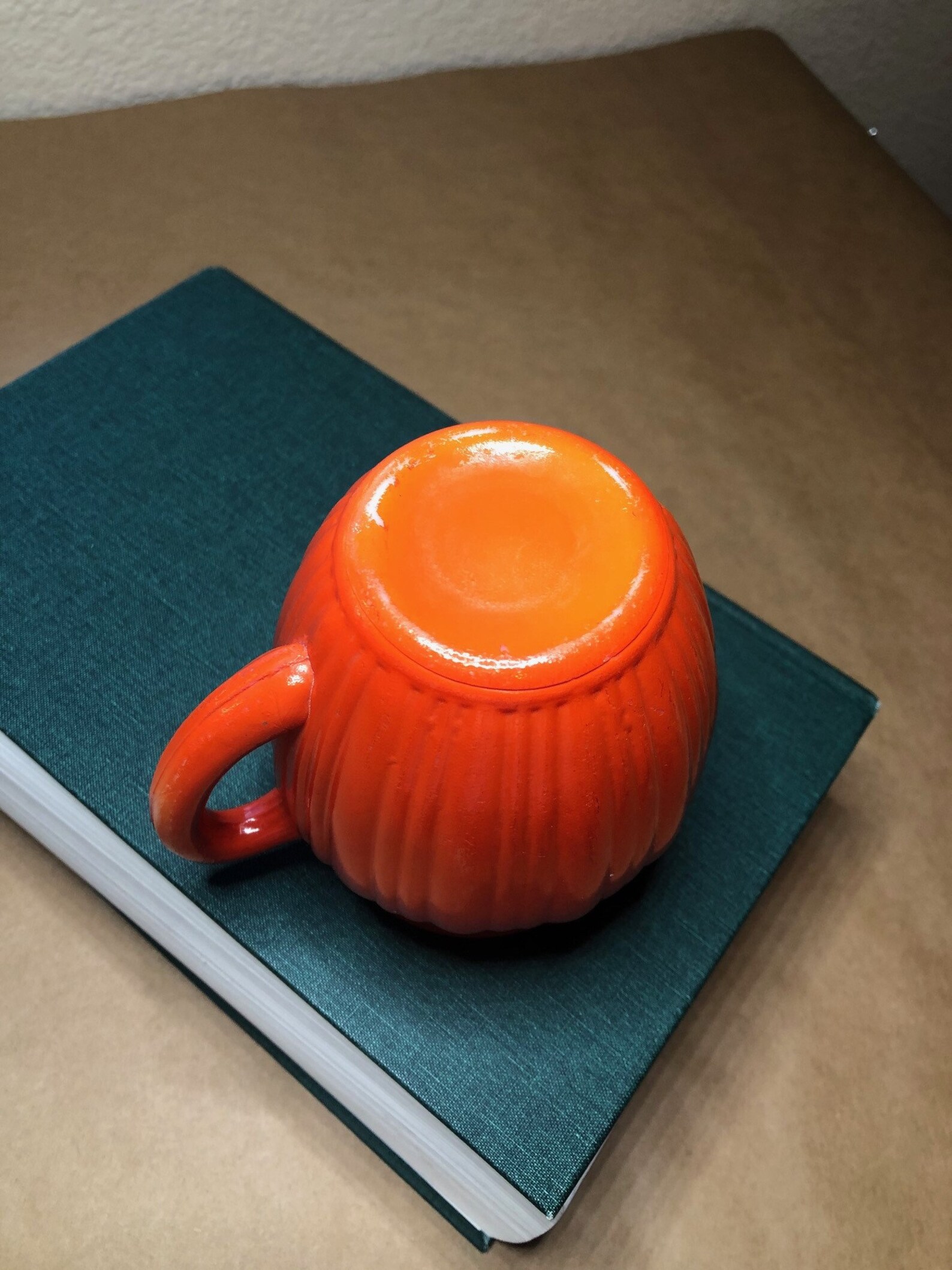 Vintage orange creamer jar Etsy