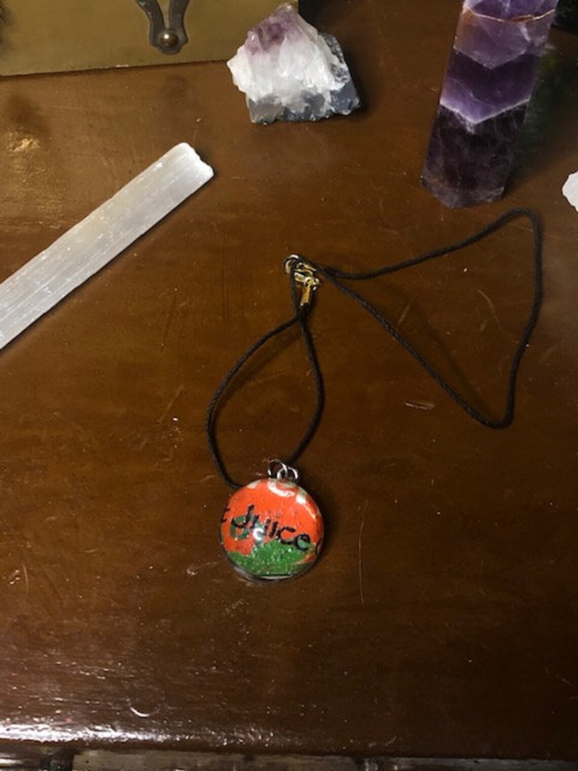 Recycled soda can necklace Etsy.de