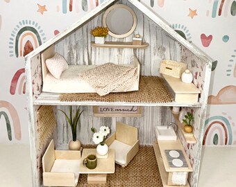 Wood dollhouse