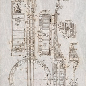 Banjo patent print