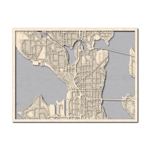 Seattle, wa city map