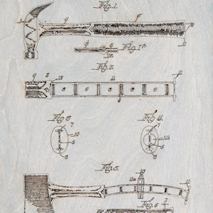 Hammer patent print