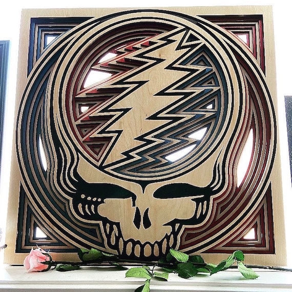 Steal Your Face Carved Jewelry Box Steal Your Face Carved Jewelry Box