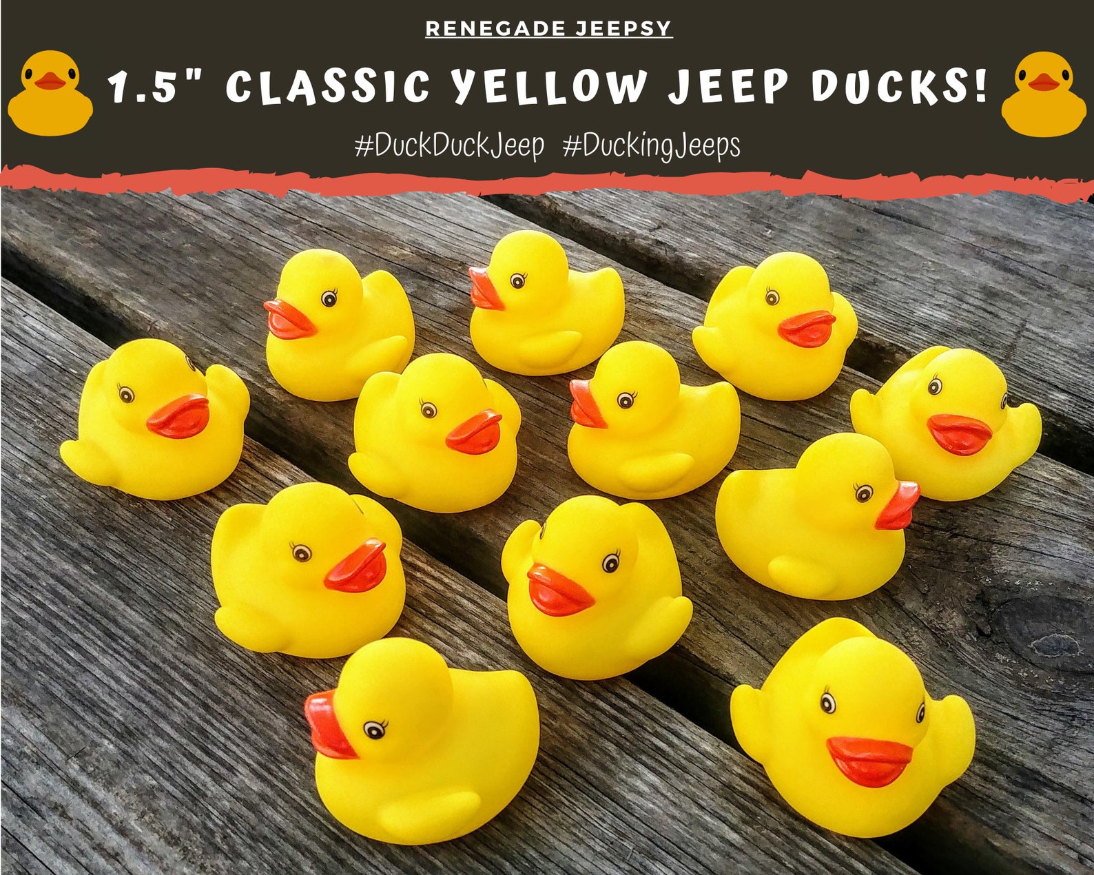 Rubber Ducks Jeep Wrangler