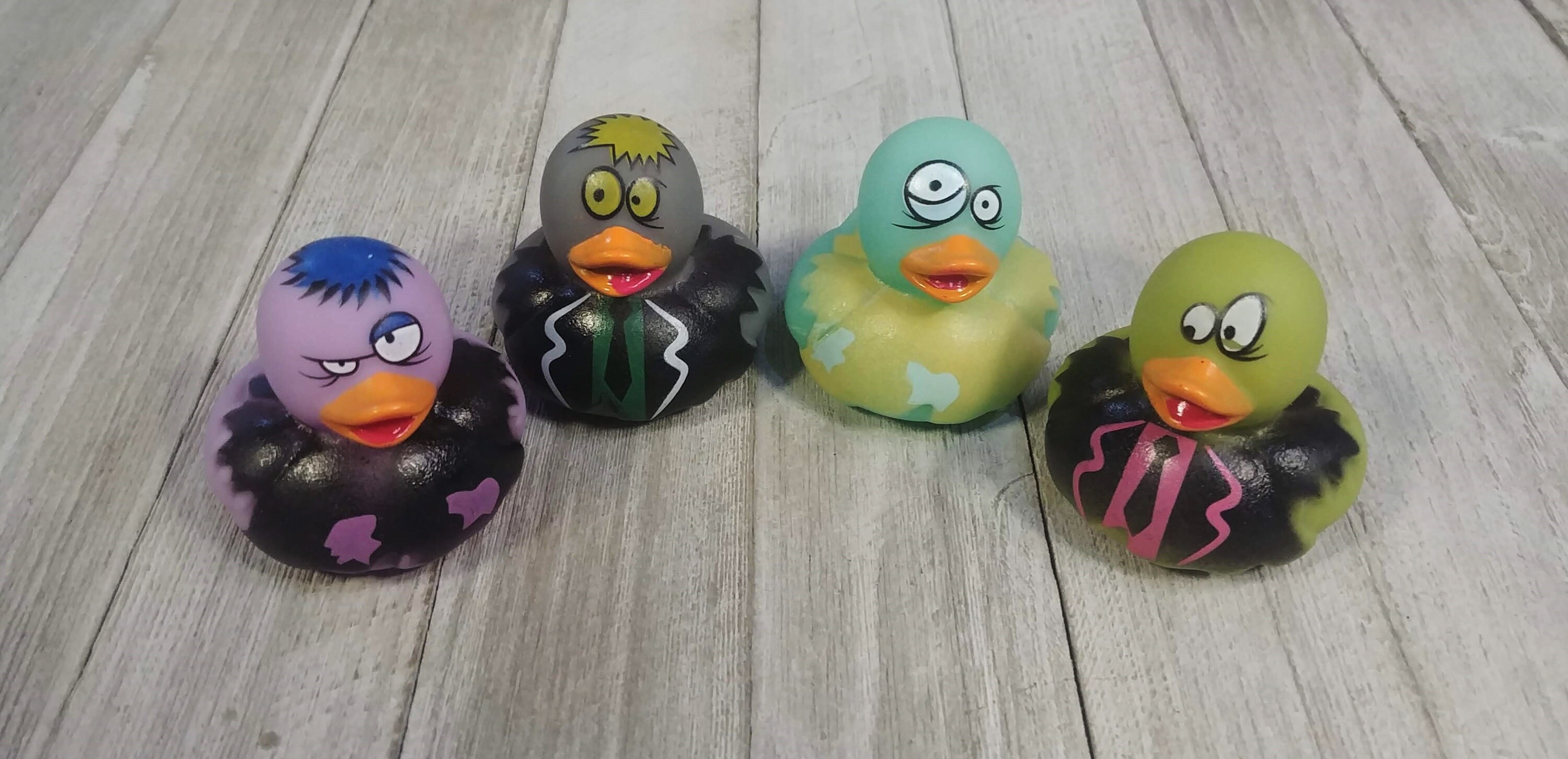 2 Inch Crazy Zombie Rubber Ducks with or without Printed Etsy