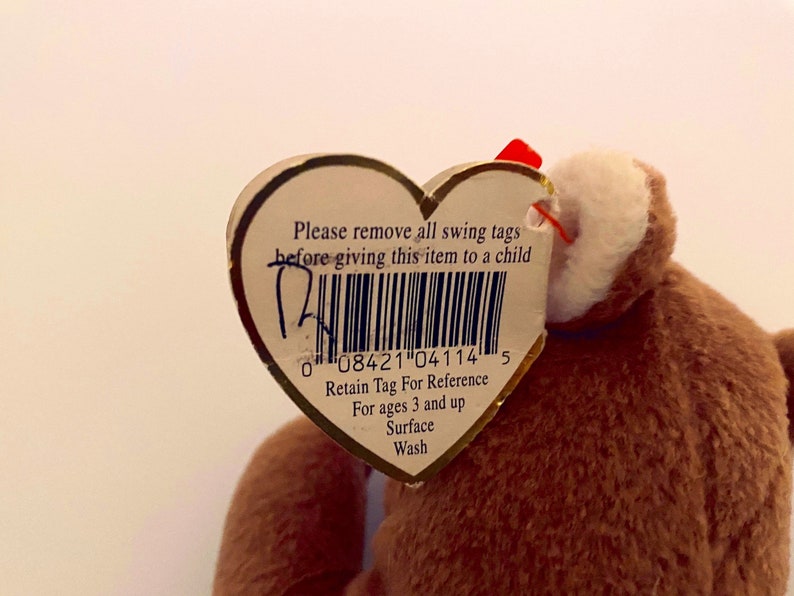 Extreme Rare Ty Nuts Original Beanie Baby 1996 Style 4114 Etsy UK