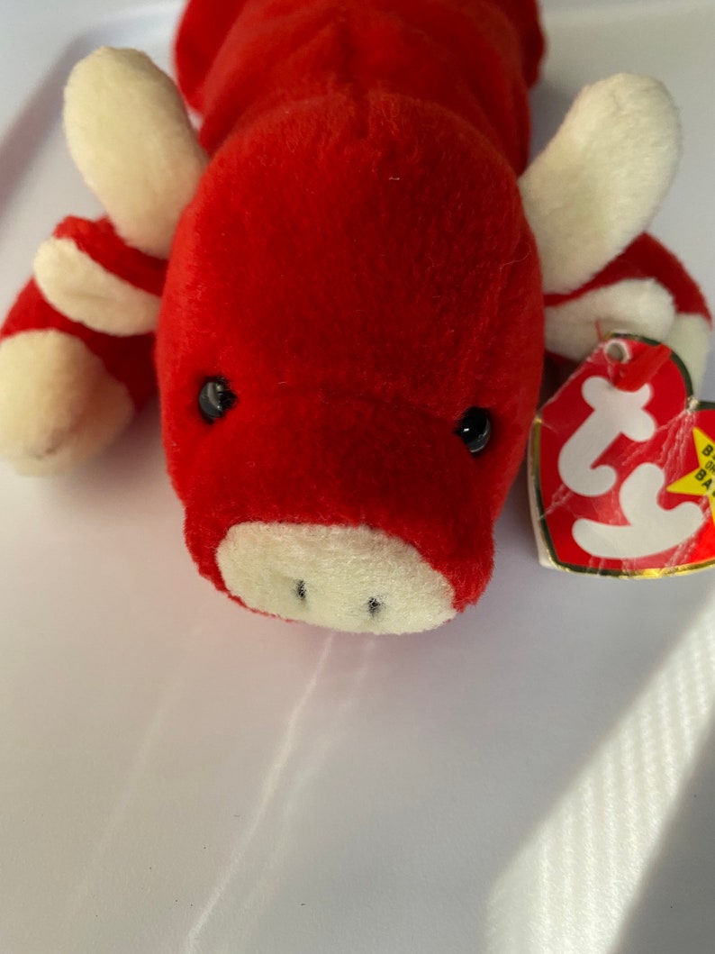 1995 Snort TY beanie baby, Style 4002,Error tag image 6