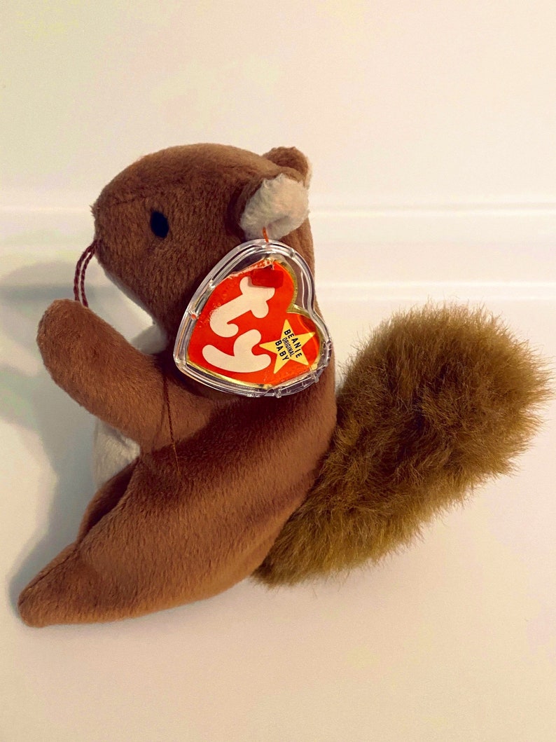 Extreme Rare Ty Nuts Original Beanie Baby 1996 Style 4114 Etsy UK
