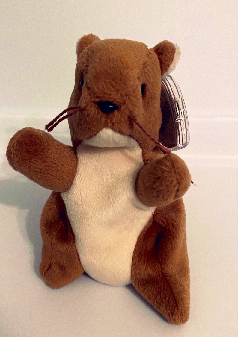 Extreme Rare Ty Nuts Original Beanie Baby 1996 Style 4114 Etsy