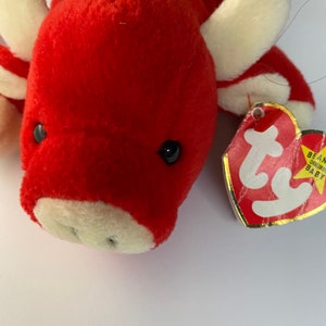 1995 Snort TY beanie baby Style 4002Error tag image 8