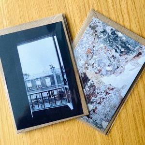Cartes postales photographiques - Mini tirages photo - A6 - Lot de 2 - Enveloppes
