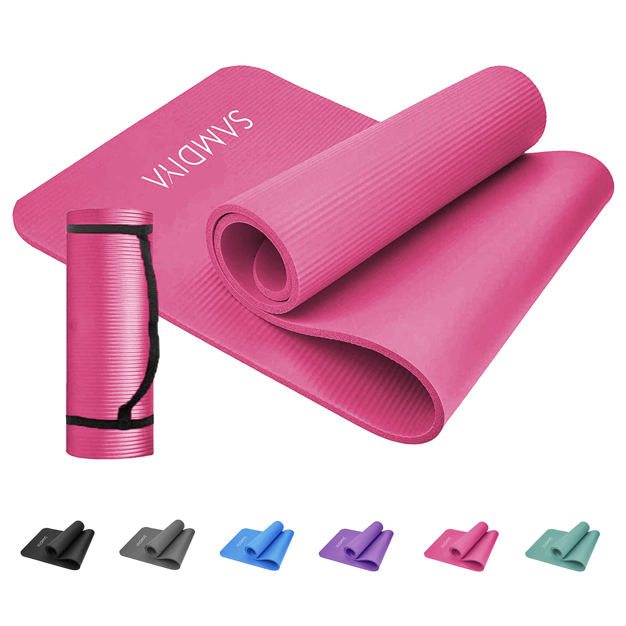 Extra Thick Yoga Mat with Strap for Men and Women with Etsy