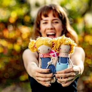 Lulu and Plinio, the Candy Couple  PDF Pattern - Amigurumi/Crochet Pattern/Crochet Doll Pattern