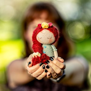 Meditating Girl PDF Pattern - Amigurumi/Crochet Pattern