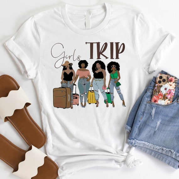 Girls Trip Classic TShirt Girls Trip Airport Shirt Girls Etsy