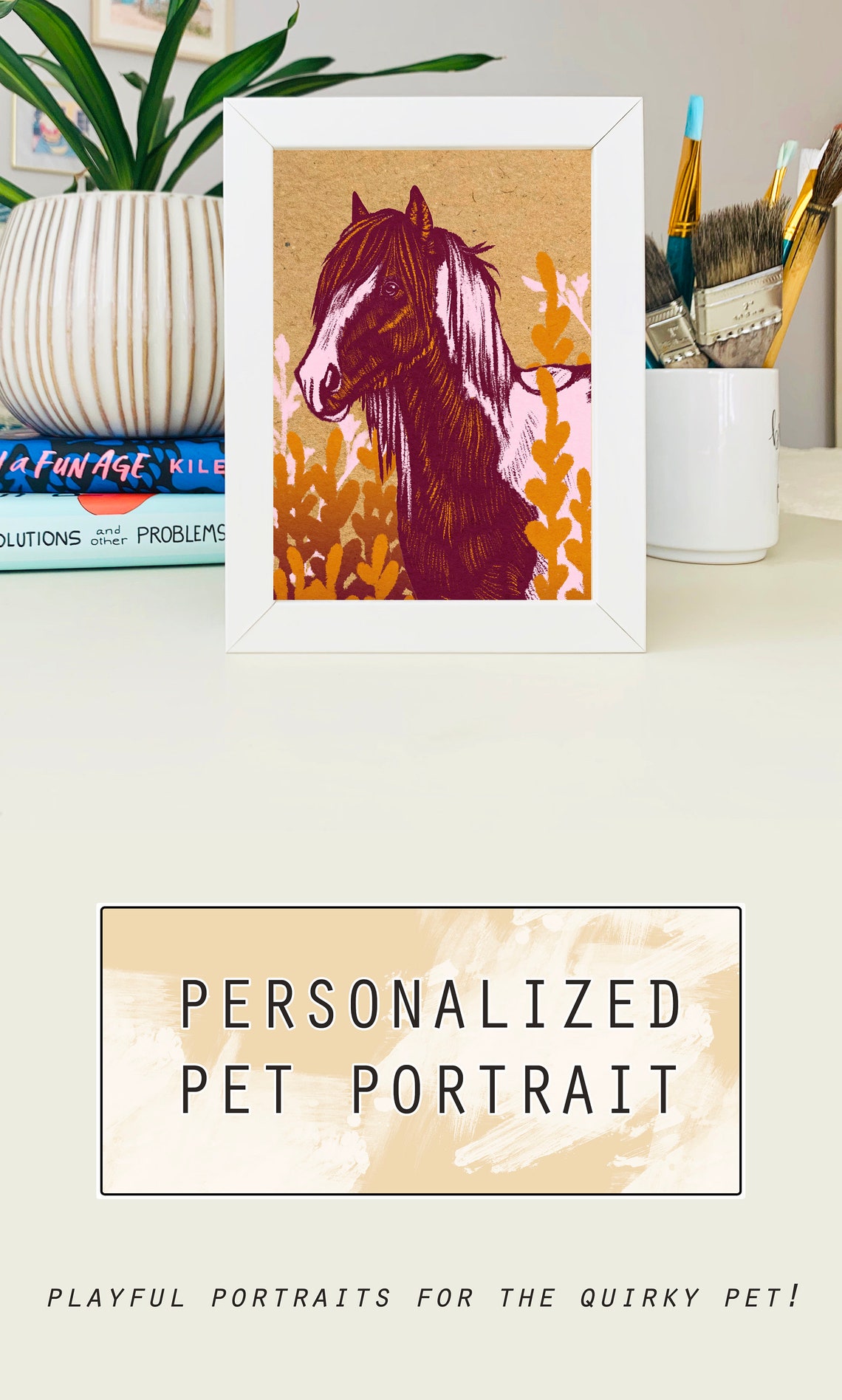 Horse Birthday Gift Personalized Present for Horse Owner Etsy