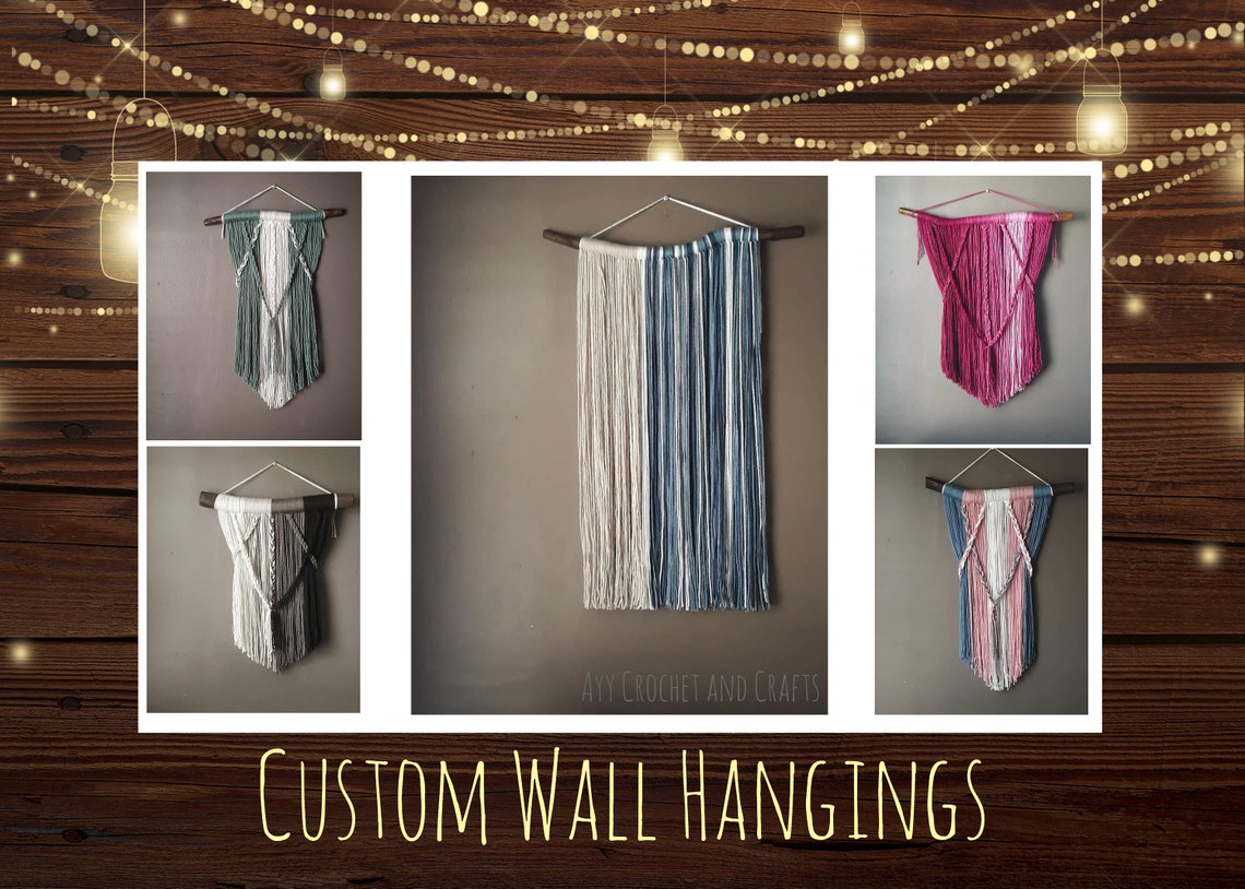 Custom Wall Hangings Wall Décor Gift Idea Etsy