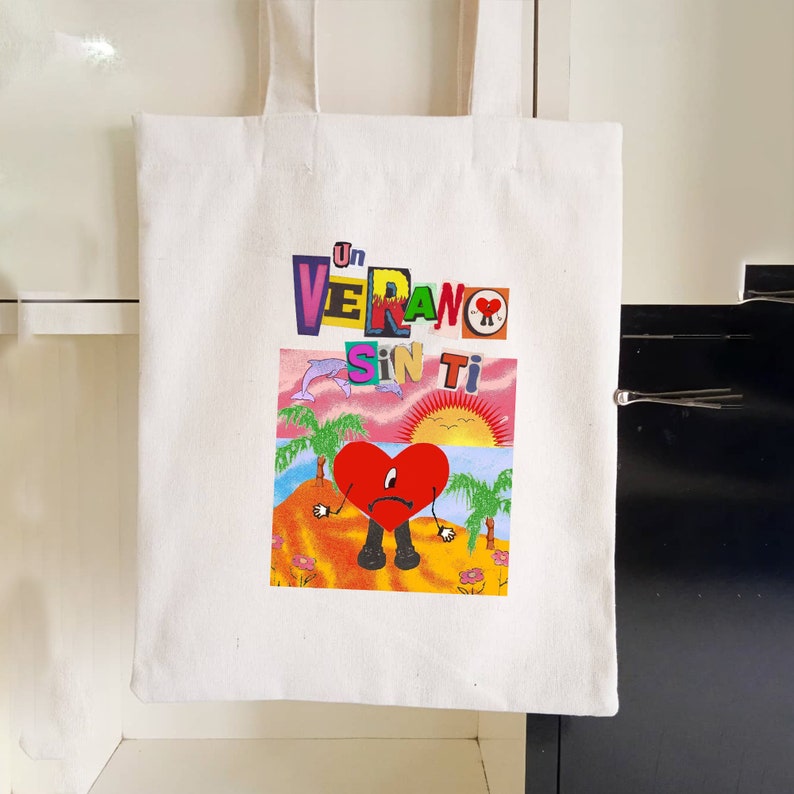 Bad Bunny Un Verano Sin Ti Tote Bag Un Verano Sin Ti Bag - Etsy New Zealand