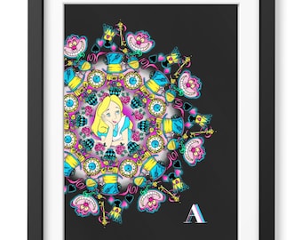 Alice in Wonderland Mandala - Etsy