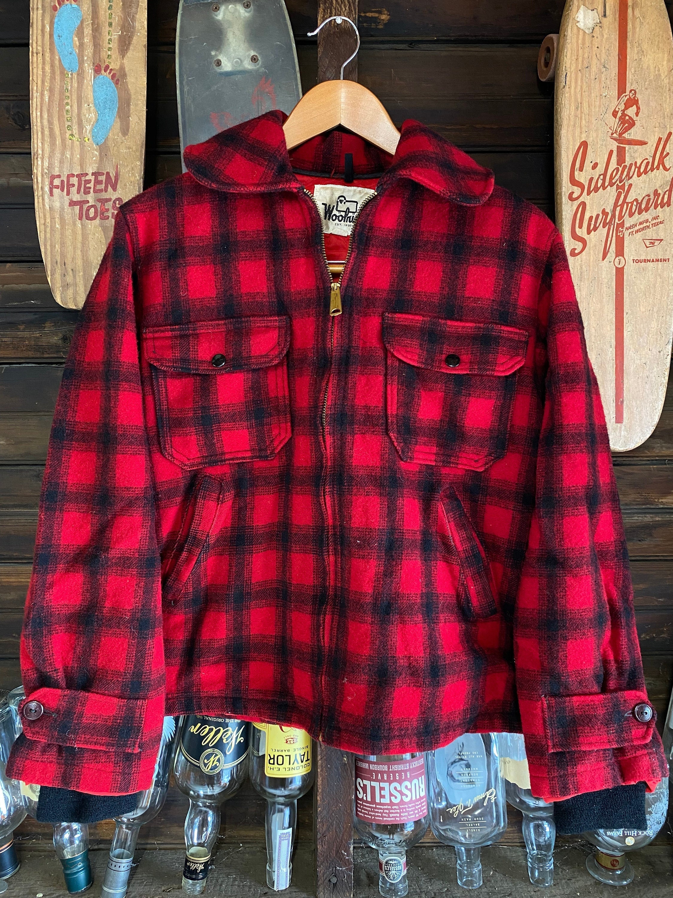 Woolrich Wool Flannel Hunting Jacket 