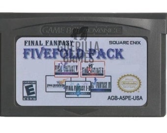 Gba Final Fantasy Etsy