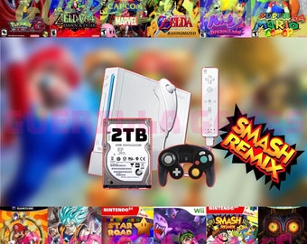 Mega xWii Bundle (2TB) w/ over 1,330 Wii & GC + WWare +13,000 Retro + ProjectM + Covers + 200 Special Titles (List Available) - Level 2