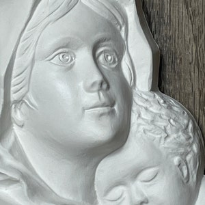 Heilige Maagd Maria Met Kind Jezus , Madonna , gips gegoten , kerk , Kerstmis , religie
