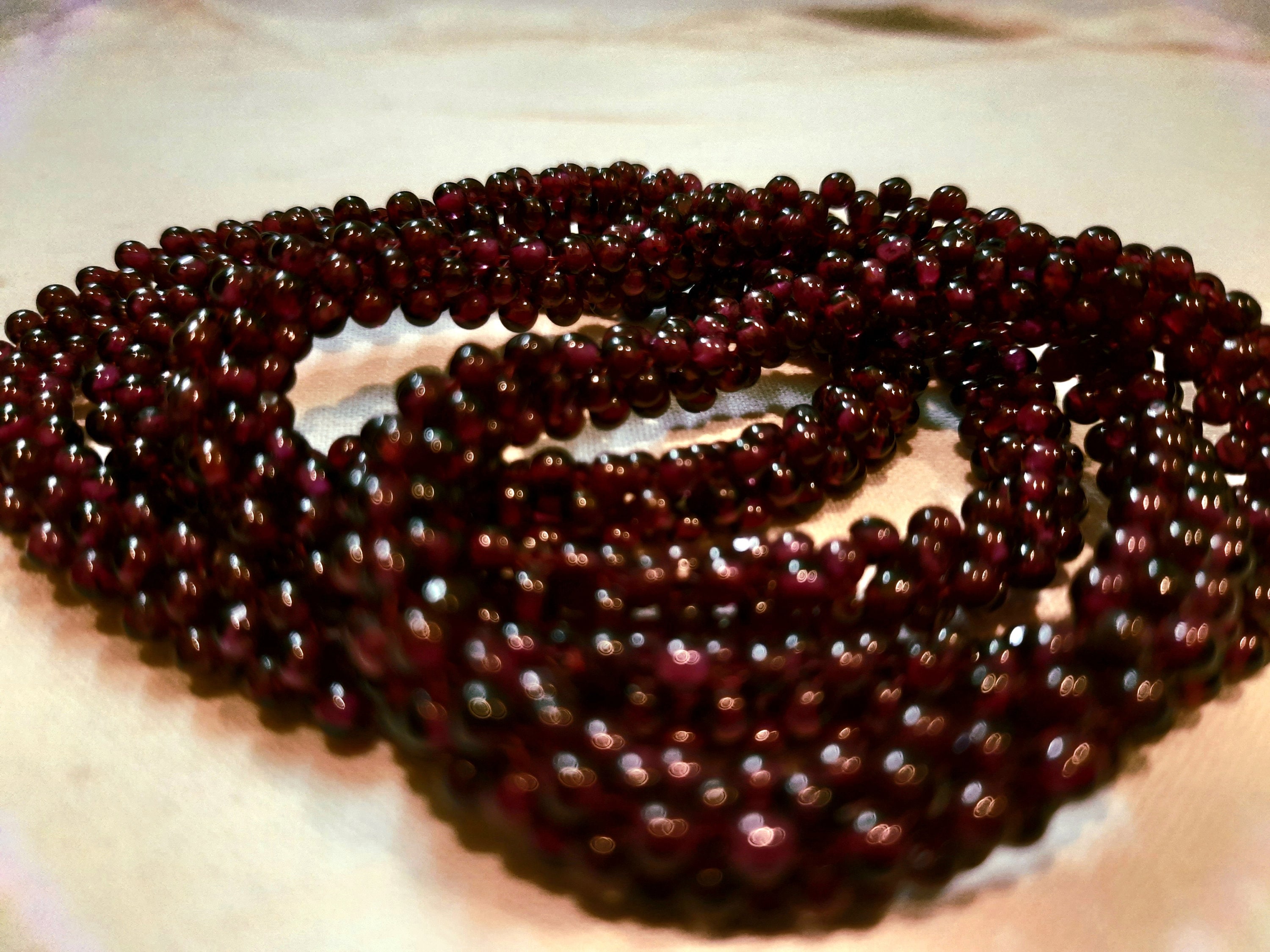 Natural Garnet Stone Strand Garnet Bobstay Garnet Rassa AAA