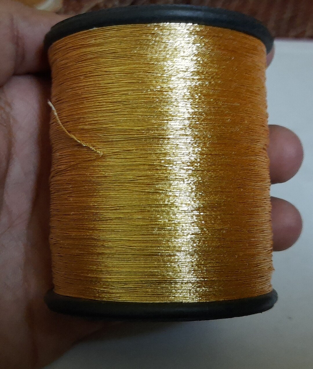Gold Zari Metallic Thread-hand Machine Embroidery | Metallic