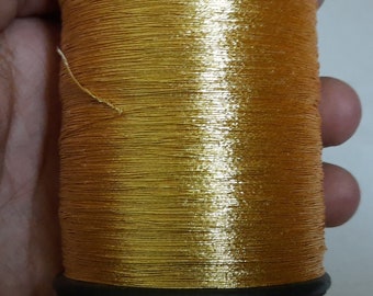 Gold Zari Metallic Thread | Hand & Machine Embroidery, India